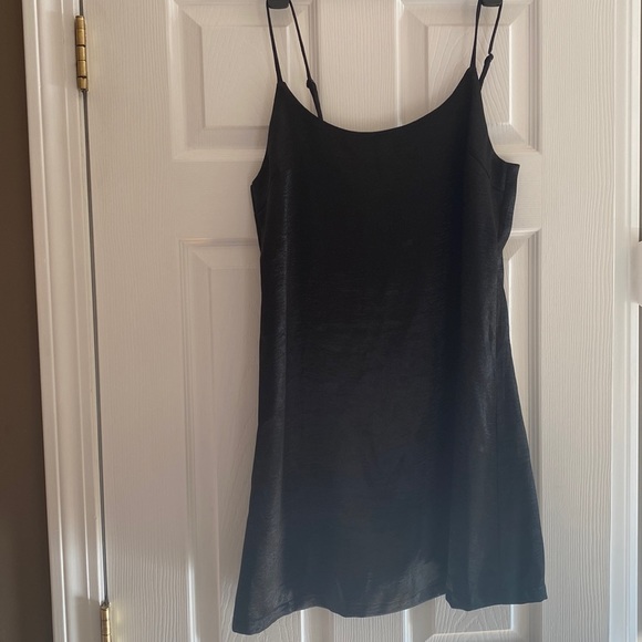 URBAN OUTFITTERS silence and noise black slip dress - Picture 2 of 6